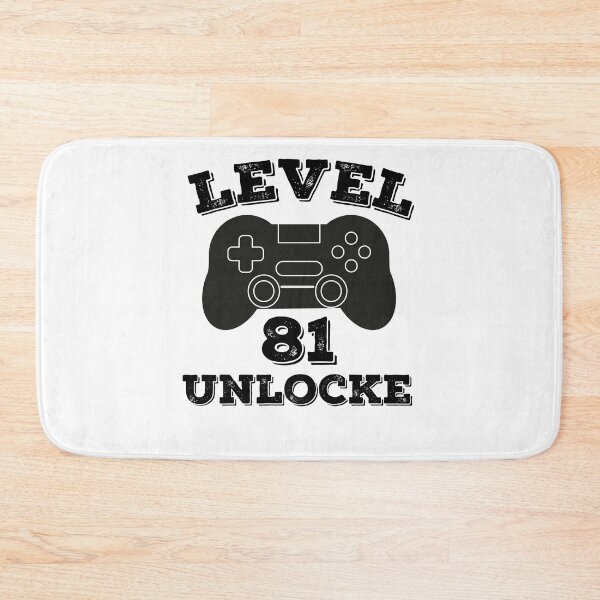 Item preview, Level 81 unlocked - 81th birthday gift designed and sold by ThebestArtshop.