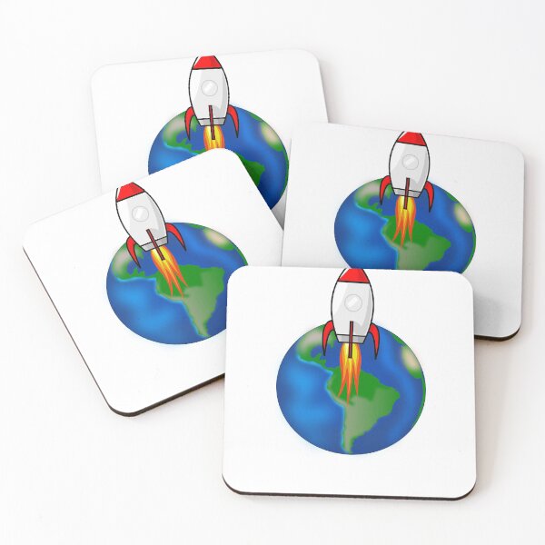 Item preview, rocket taking off designed and sold by osjapego.