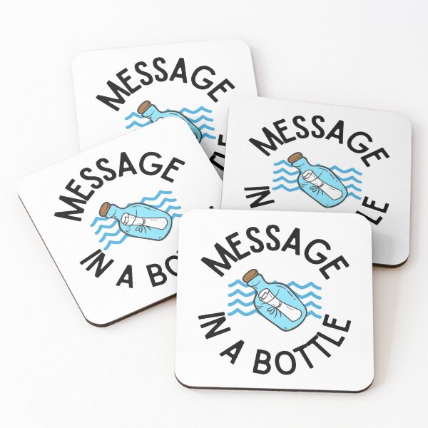 Item preview, Message in a Bottle Nautical Design Perfect Gift for Sea and Ocean Lovers, Sailors, Divers, Surfers designed and sold by Nathalie Aynié.