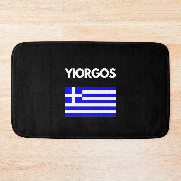Item preview, Yiorgos Greek Name with Greek Flag Design designed and sold by TheGreekGuy.