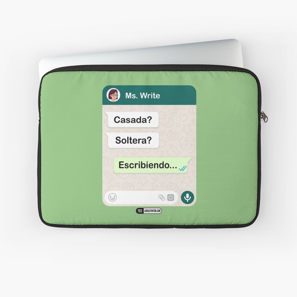 Casada? Soltera? Escribiendo... Para mujeres lesbianas Funda para portátil