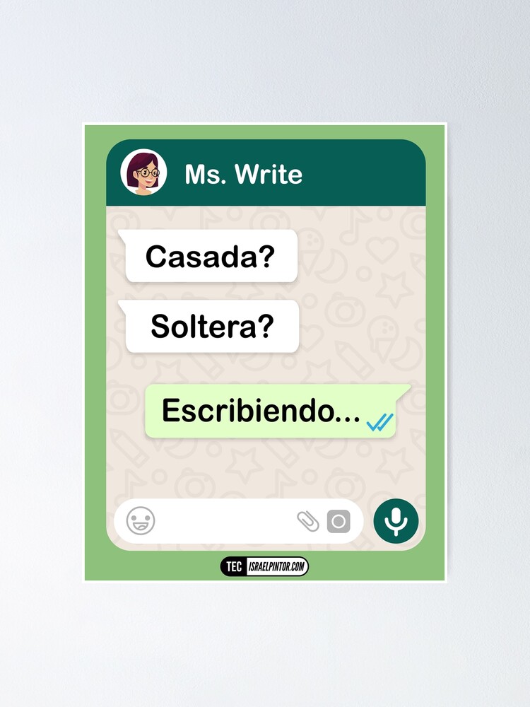 Vista alternativa de Póster Casada? Soltera? Escribiendo... Para mujeres lesbianas