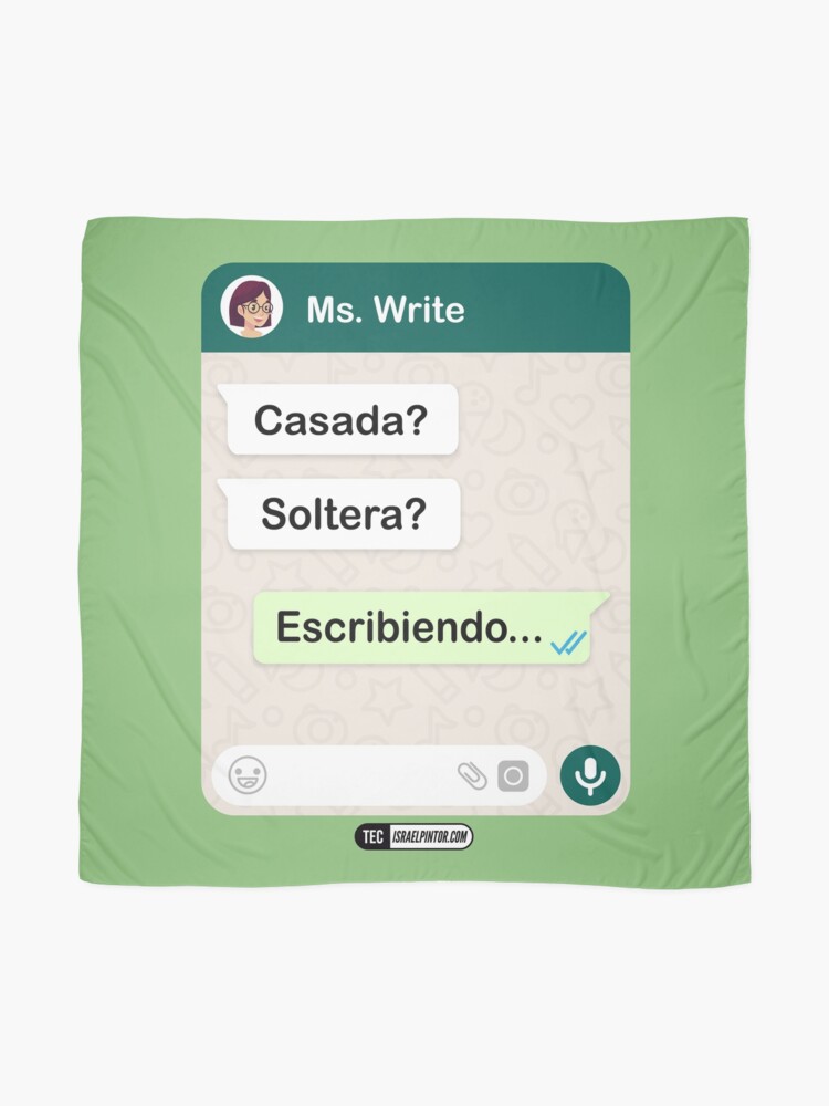 Vista alternativa de Pañuelo Casada? Soltera? Escribiendo... Para mujeres lesbianas