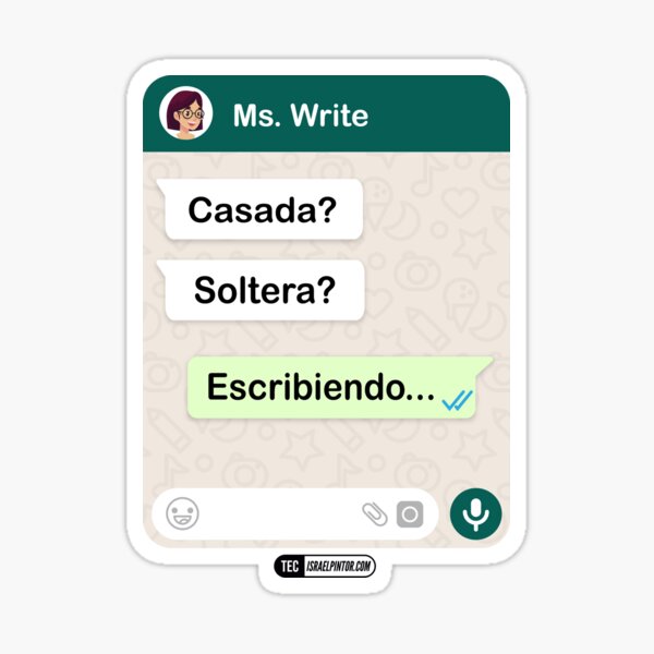 Married? Single? Writing ... for lesbian women Sticker