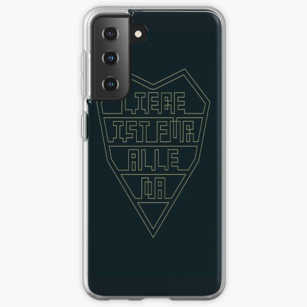 Liebe ist fue alle da Samsung Galaxy Flexible Hülle