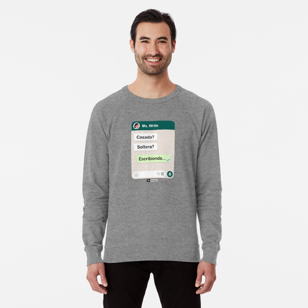 Casada? Soltera? Escribiendo... Para mujeres lesbianas Sudadera ligera