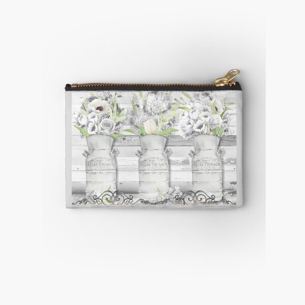 Item preview, Rustic Wood and Flowers B designed and sold by Jean Plout.