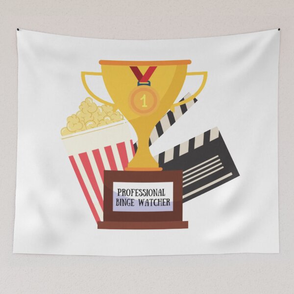 Item preview, Professional Binge Watcher designed and sold by LaylaCreator.