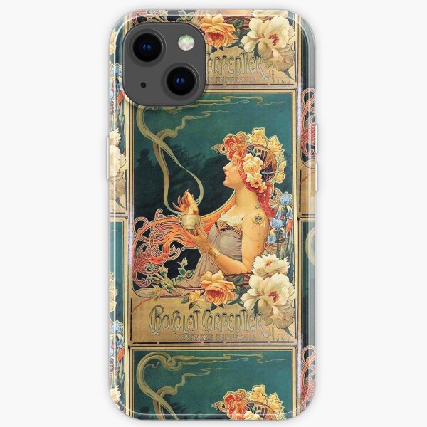 Vintage Chocolat Carpentier Ad by Louis-Théophile iPhone Soft Case