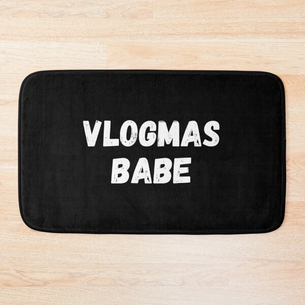 Item preview, Vlogmas Babe Perfect Gift for YouTubers and Influencers on Christmas designed and sold by Nathalie Aynié.
