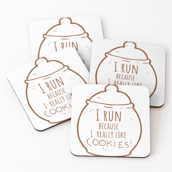 Item preview, I run because I really like cookies designed and sold by MARIYA H.