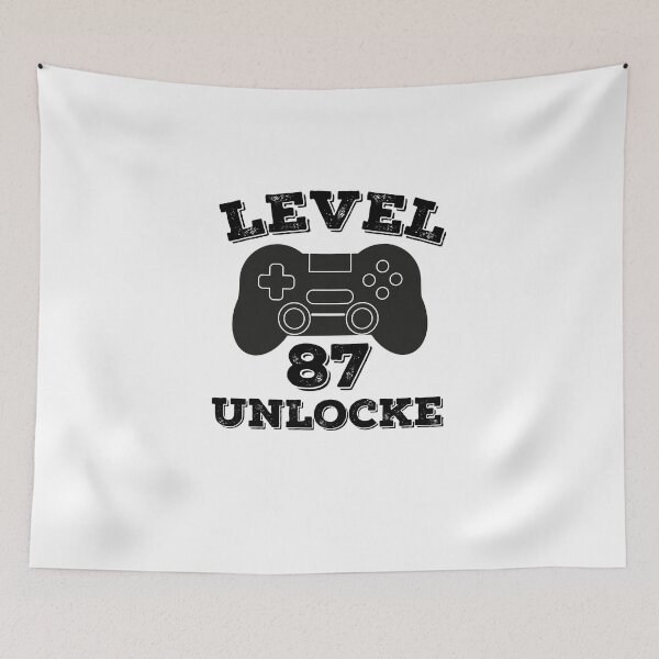 Item preview, Level 87 unlocked - 87th birthday gift designed and sold by ThebestArtshop.