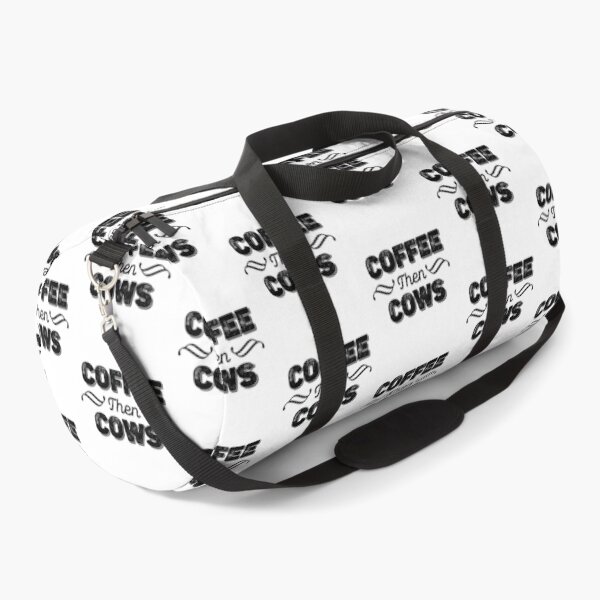 Item preview, Coffee then Cows Design (black version) designed and sold by kickwear-com.