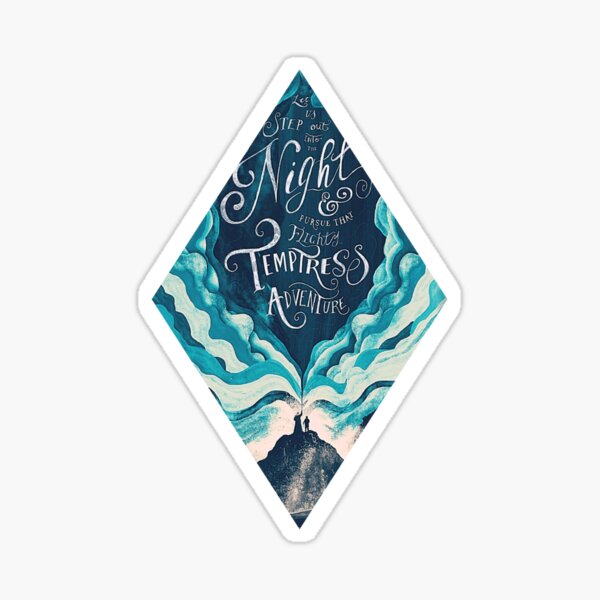 Magic Diamond Quote Design Sticker