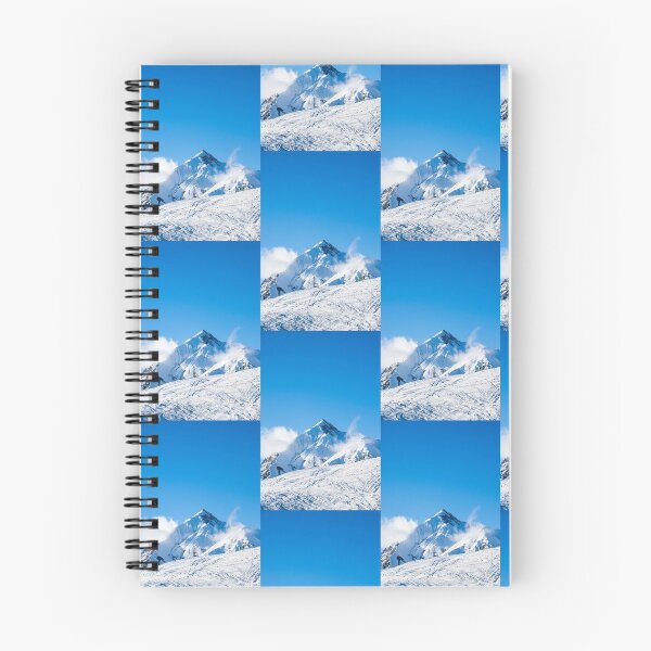 Item preview, Blue sky mountain snow designed and sold by EllaMos.