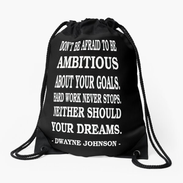 dwayne johnson gym bolsa