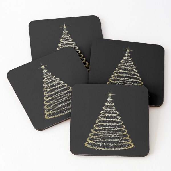Item preview, Christmas tree in gold  designed and sold by Ayoosha.