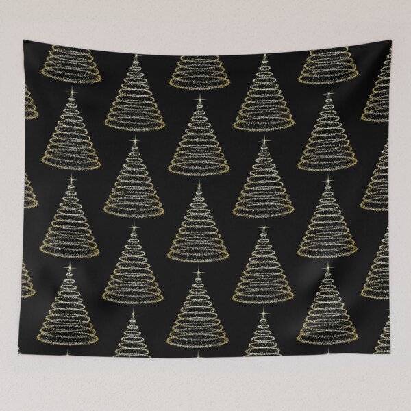 Item preview, Christmas tree in gold  designed and sold by Ayoosha.