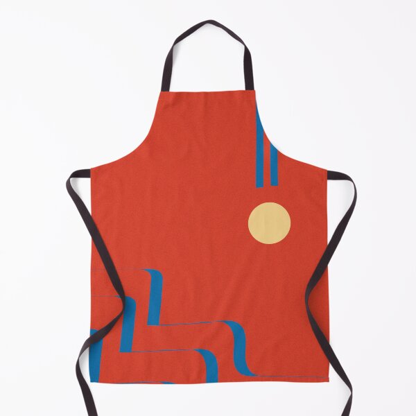 Item preview, Flowy wave contemporary mid century art designed and sold by technicolorable_art.