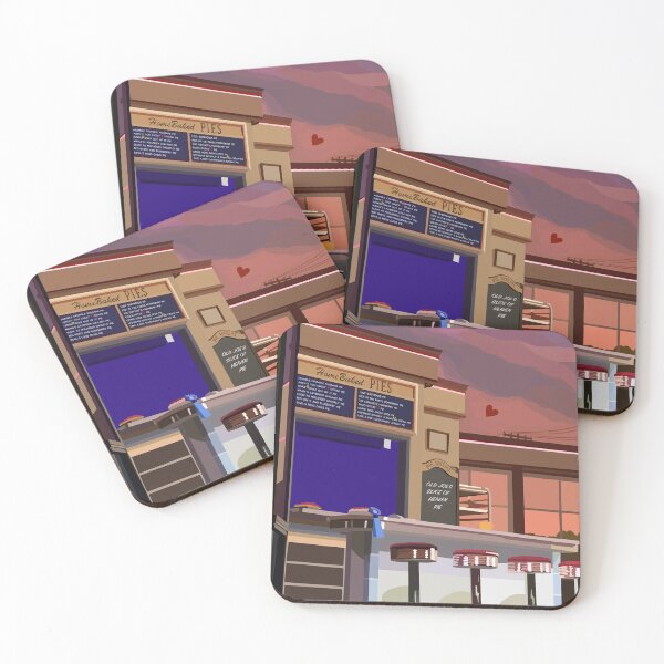 Item preview, Waitress diner illustration designed and sold by Eloise Lewis.