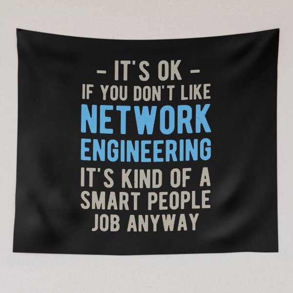 Item preview, Network Engineer Funny designed and sold by artworkbyrihen.