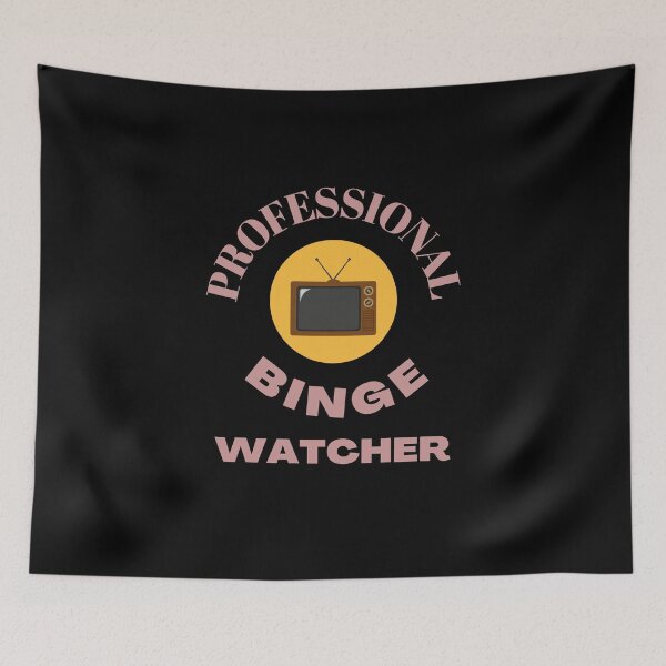 Item preview, professional binge watcher designed and sold by srm-creations.