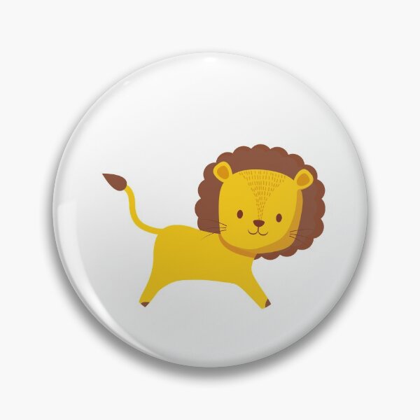 Item preview, Baby Lion Cub Cartoon Running designed and sold by Tomward23.