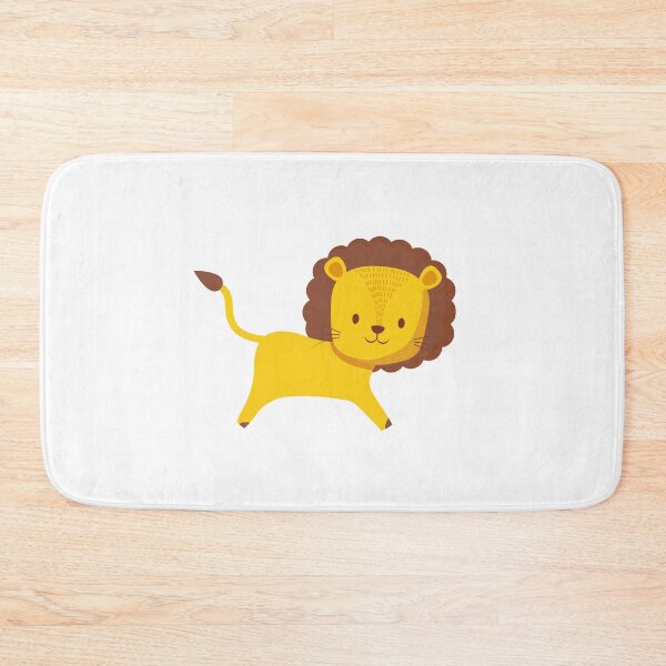 Item preview, Baby Lion Cub Cartoon Running designed and sold by Tomward23.