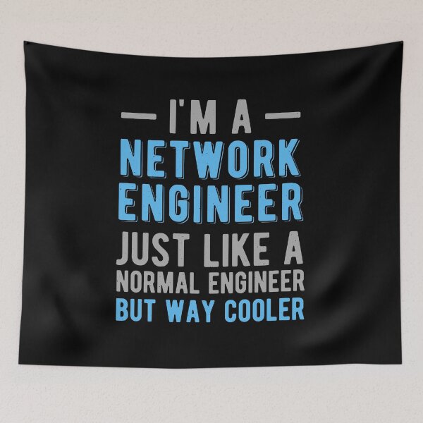 Item preview, Network Engineer Funny designed and sold by artworkbyrihen.