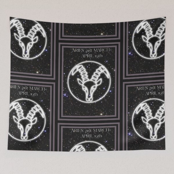 Item preview, Aries the ram march21st ,Mpril 19th,STICKER designed and sold by amy greaves.