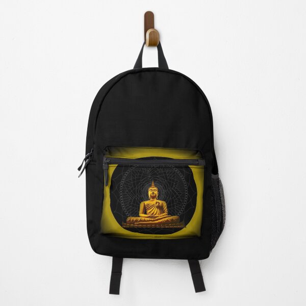 Item preview, Sitting buddha with mandala  designed and sold by IndieSoul by Kay.