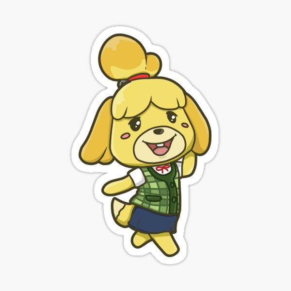 Cinnamon Animal Crossing Stickers Redbubble
