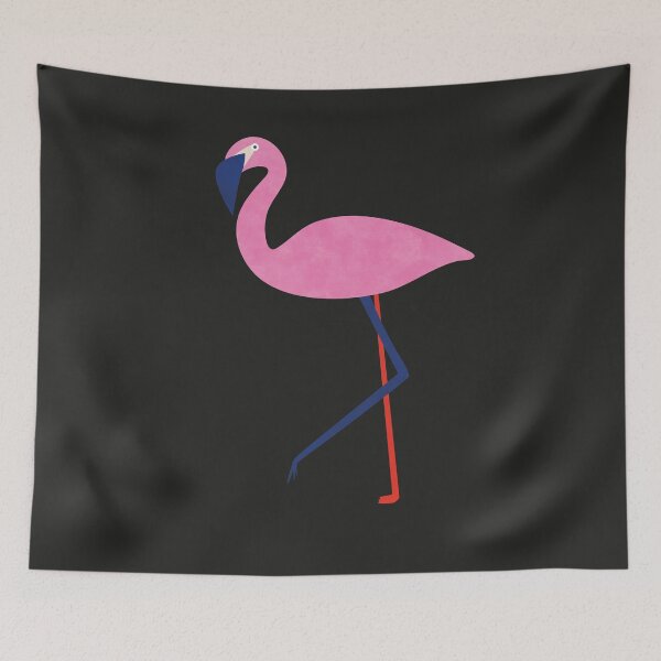 Item preview, Modern Flamingo Artwork designed and sold by technicolorable_art.