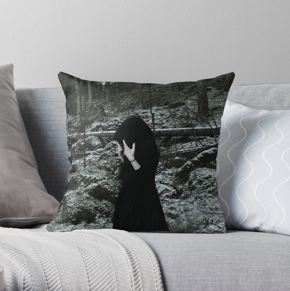 Forest Witch II Throw Pillow