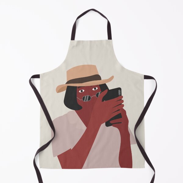 Item preview, Look up your phone dude, Minimal, Modern, Portrait designed and sold by technicolorable_art.