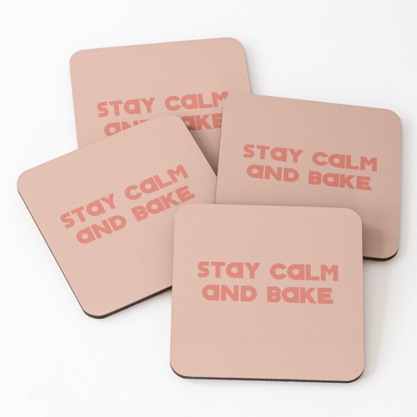 Item preview, Stay Calm and Bake designed and sold by Shujii.