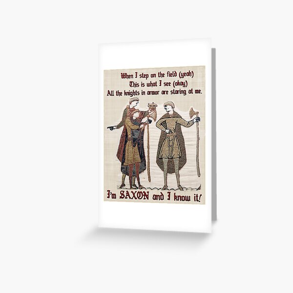 Item preview, I'm Saxon And I Know It Song Parody designed and sold by Erin Rado.