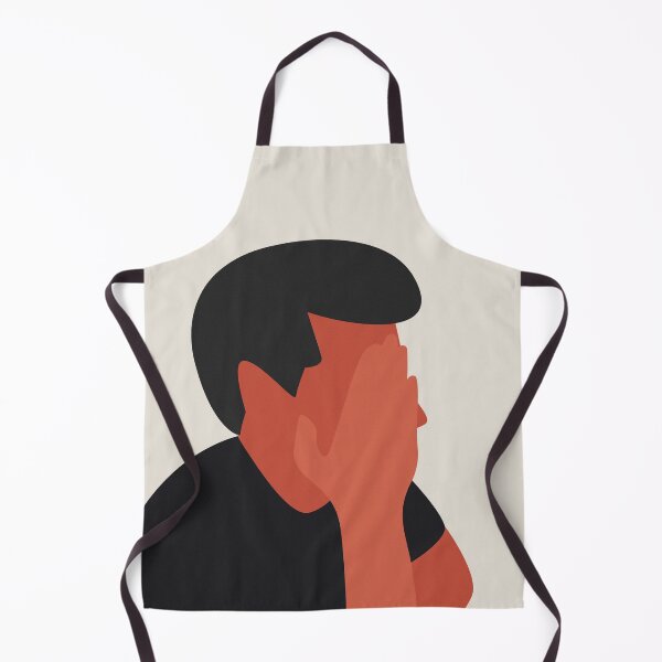 Item preview, Don't Look Up Aesthetic Illustration, Modern, Minimalist, Portrati designed and sold by technicolorable_art.