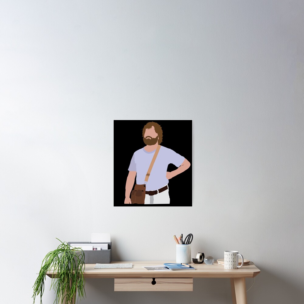 "Alan with satchel the hangover" Poster for Sale by moviesloverr9