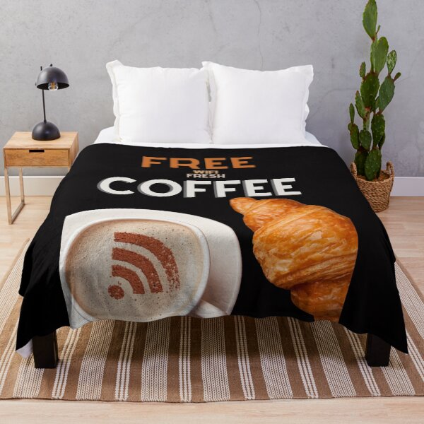 Item preview,  free wifi and some fresh coffee designed and sold by EmmentalinParis.