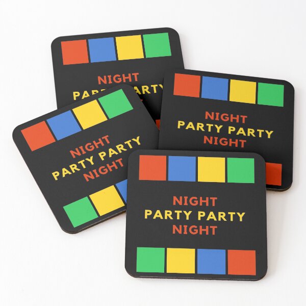 Item preview, Night party designed and sold by BestStickers-.