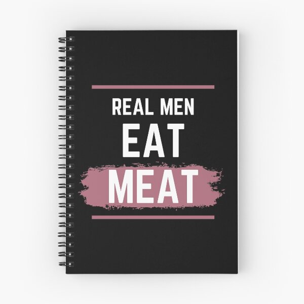 Item preview, Real Men Eat Meat designed and sold by steelskydesigns.