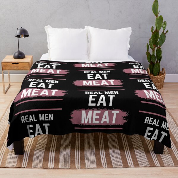 Item preview, Real Men Eat Meat designed and sold by steelskydesigns.