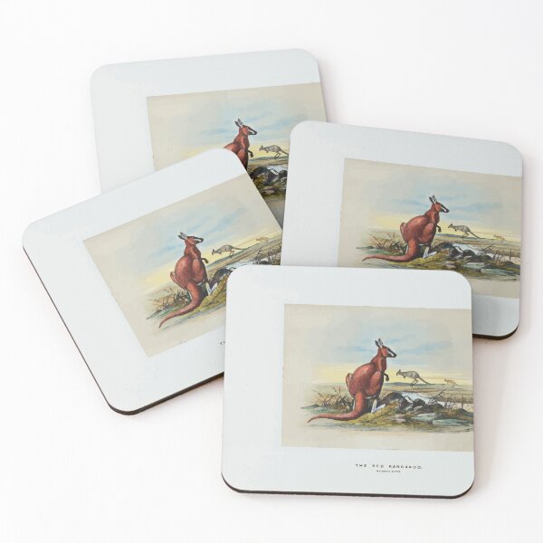 Item preview, Zoological sketches by Joseph Wolf 1861 to 1867 076 The Red Kangaroo designed and sold by WetdryvacRB01.