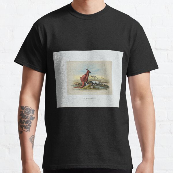 Item preview, Zoological sketches by Joseph Wolf 1861 to 1867 076 The Red Kangaroo designed and sold by WetdryvacRB01.