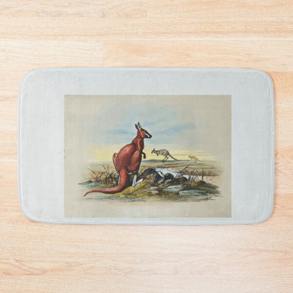 Item preview, Zoological sketches by Joseph Wolf 1861 to 1867 076 The Red Kangaroo designed and sold by WetdryvacRB01.