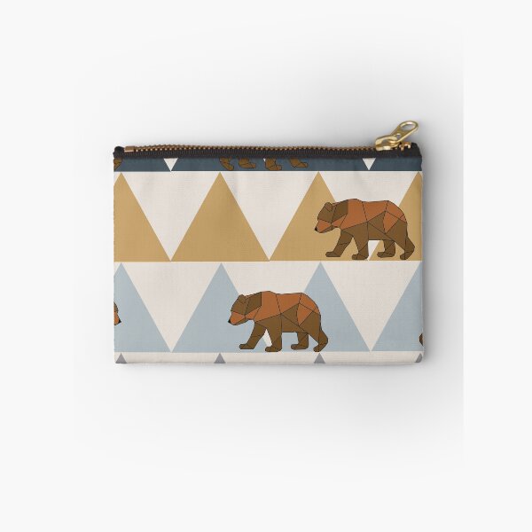 Item preview, Geometric Bears and Mountains designed and sold by Mommyisakeeper.