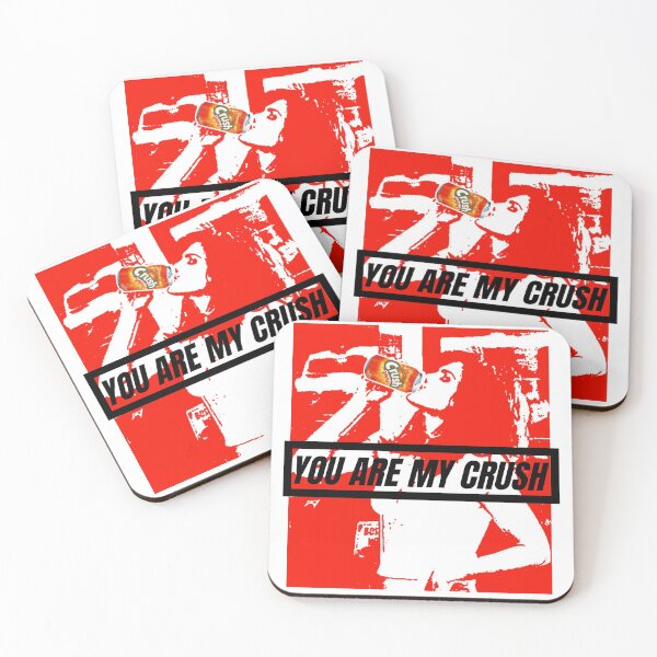 Item preview, You are my Crush - funny valentines day designed and sold by ThemeBros.