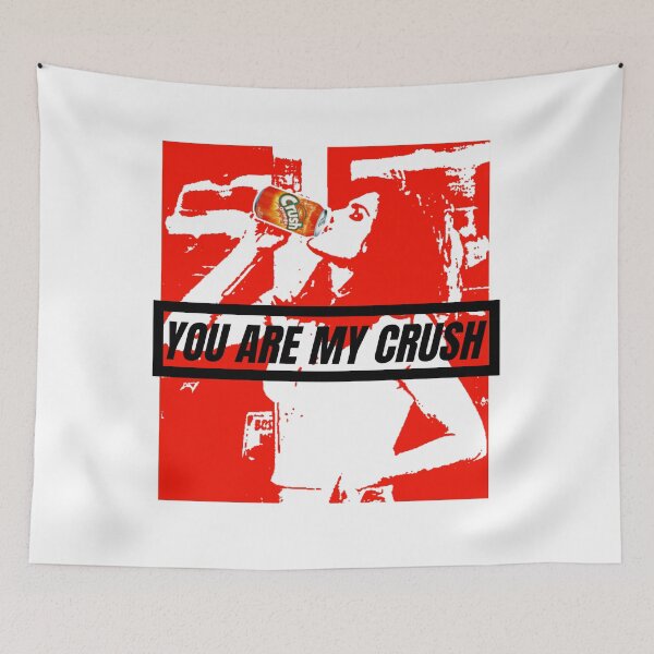 Item preview, You are my Crush - funny valentines day designed and sold by ThemeBros.