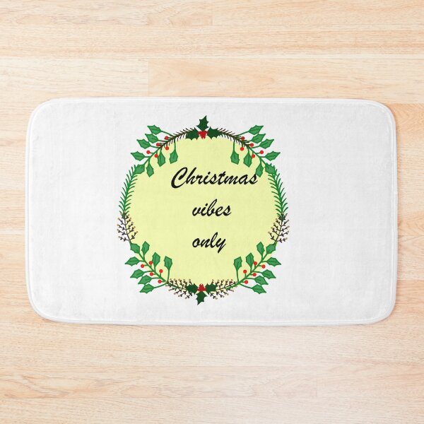 Item preview,  Christmas Vibes only(light yellow) designed and sold by Tomi018.